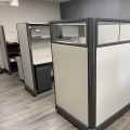 What are office partitions called?