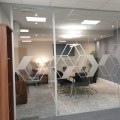 What is wall partitioning in a high rise office setting?