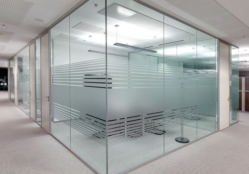 What is the glass partition called?